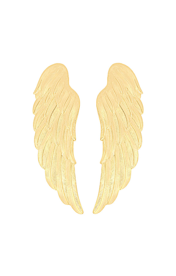 Alas del Inti Golden Earrings